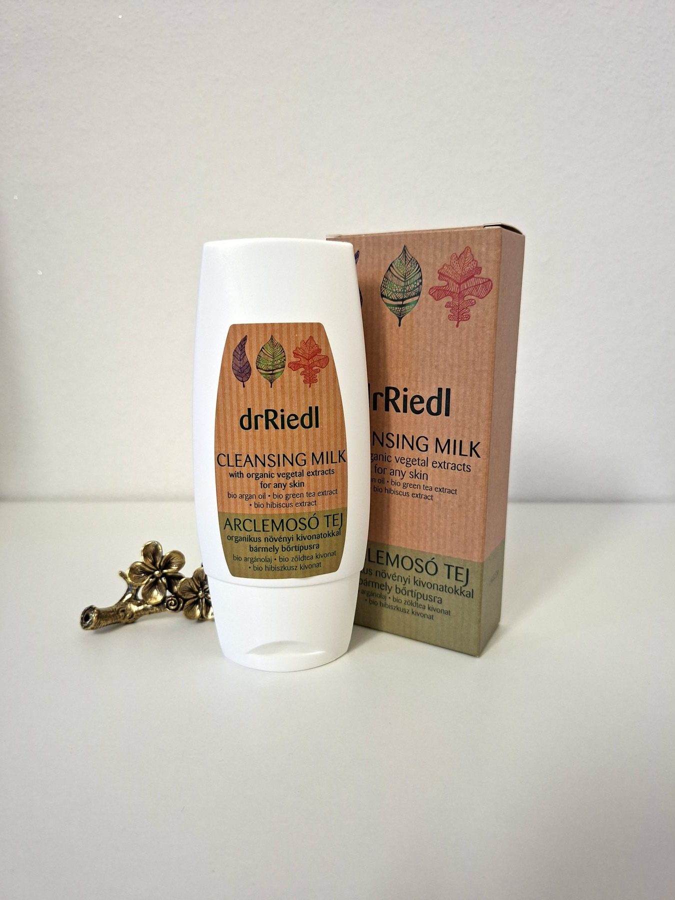 drRiedl arclemosó tej organikus növényi kivonatokkal 100ml
