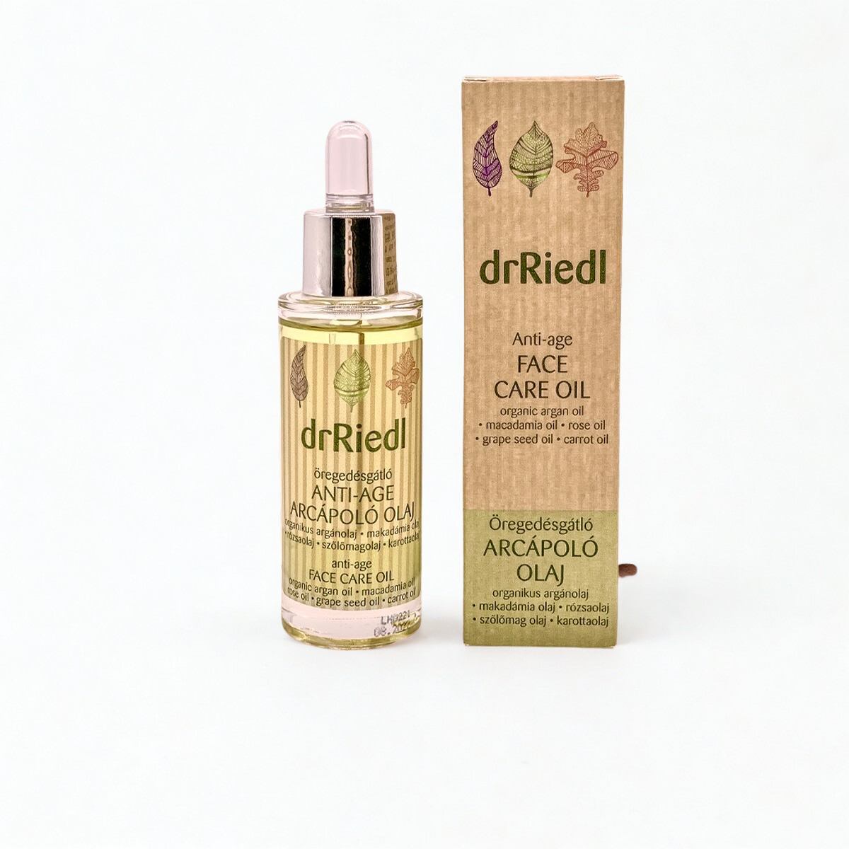 drRiedl öregedésgátló arcápoló olaj 30ml