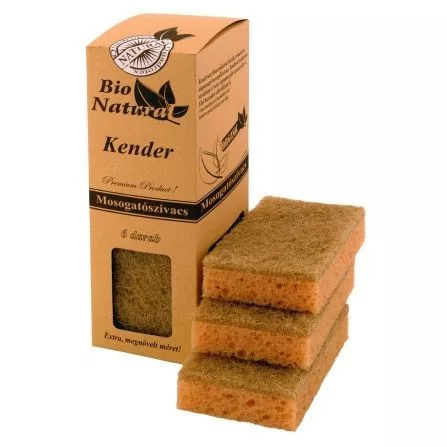 Eco Natural kender mosogatószivacs 6db