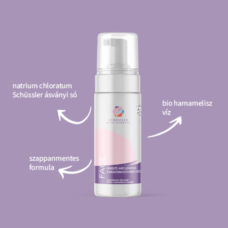 Schüssler habzó arclemosó varázsmogyoró vízzel 150ml - Image 2